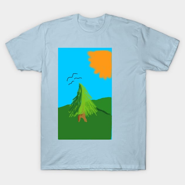 Tree T-Shirt by Musicwolf